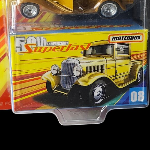 🆕️ MATCHBOX 50th Anniversary Super Fast '32 Ford Pickup - Picture 2 of 6